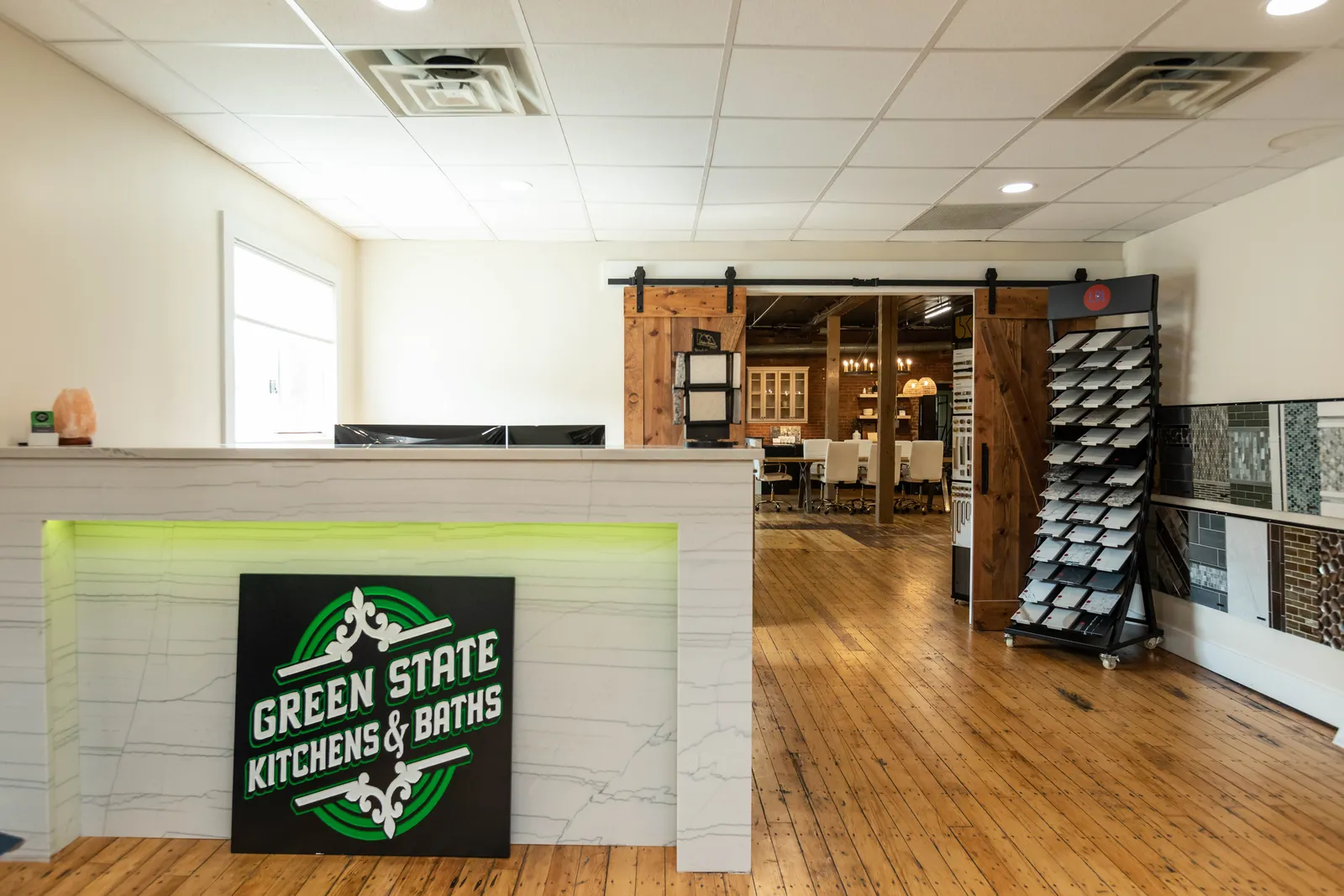 Green State Kitchens & Baths showroom
